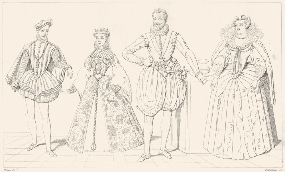 FRANCE. Charles IX Elisabeth d'Autriche 1575; Henri IV Marie Medicis 1600 1875